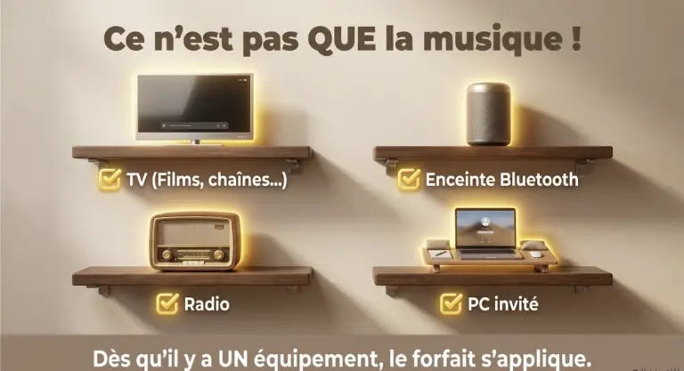 droits SACEM pour gîte et chambre d'hôtes 3 droits sacem airbnb
