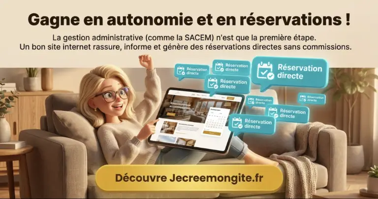 droits SACEM pour gîte et chambre d'hôtes 10 spécialiste gîte chambres d'hôtes location saisonniere