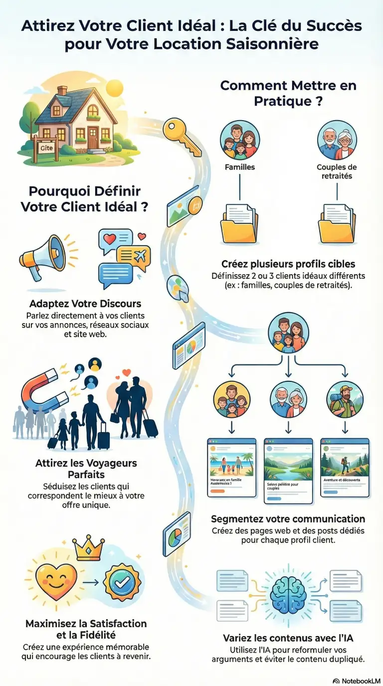 Lire la suite à propos de l’article Comment Identifier et Utiliser Votre Client Idéal pour Optimiser Votre Location Saisonnière