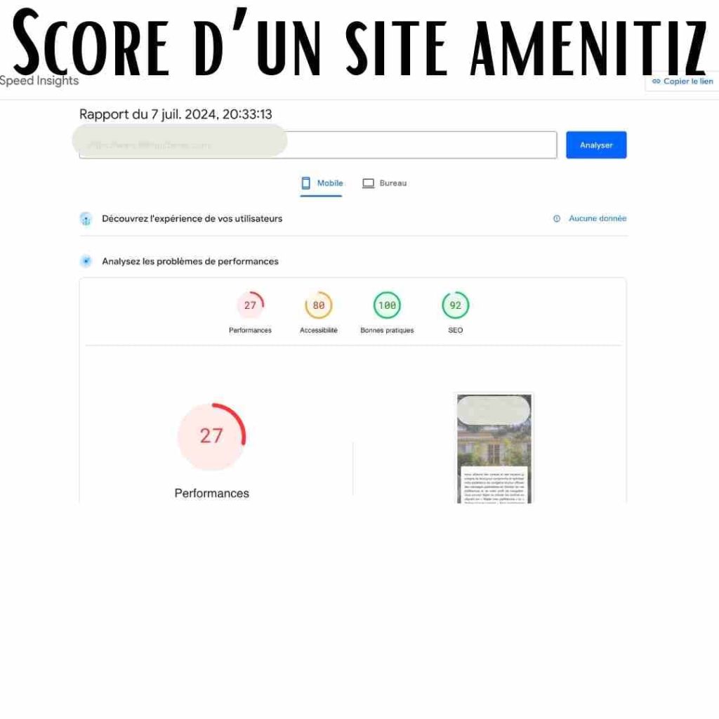 score amenitiz