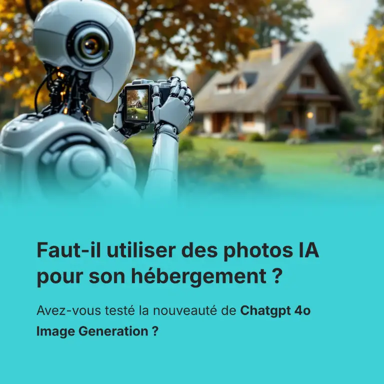 Lire la suite à propos de l’article Faut-il utiliser une image IA pour promouvoir son gîte ?