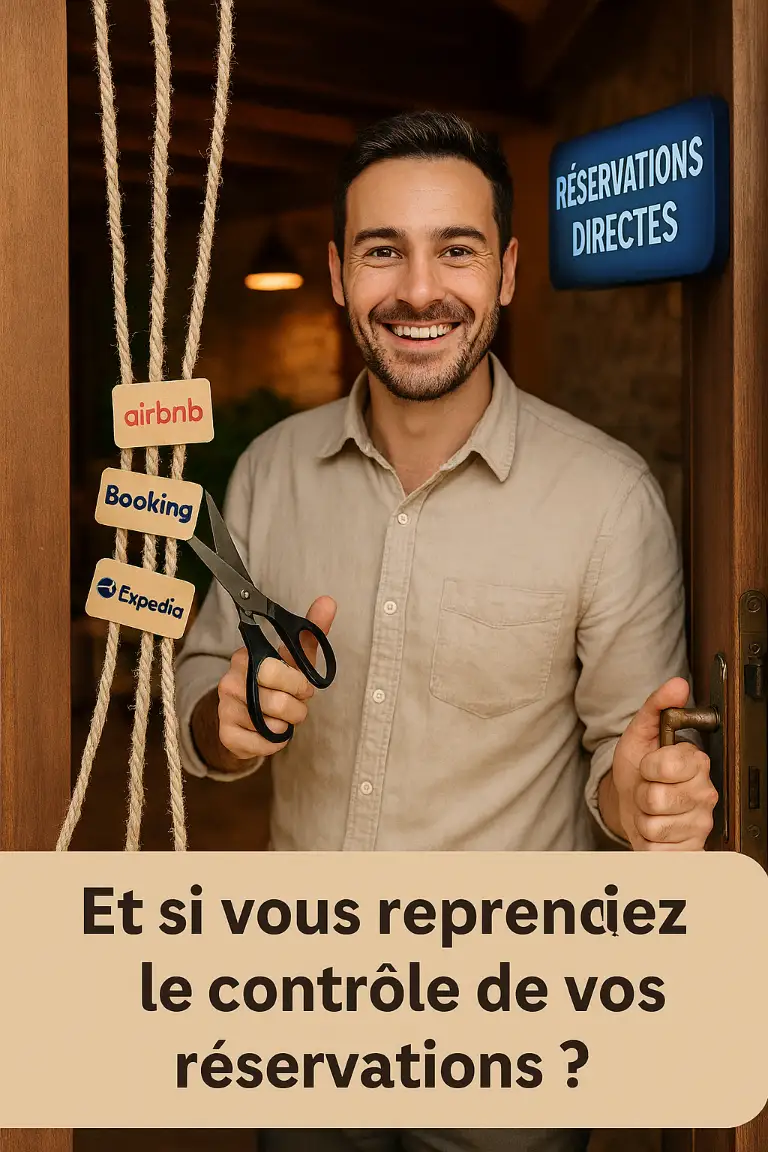 Lire la suite à propos de l’article Réservations directes : 7 actions pour louer sans dépendre des plateformes