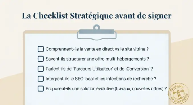 comment choisir mon prestataire pour créer mon site internet pour mon gîte