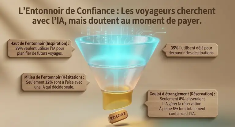 Google IA réservation hébergement