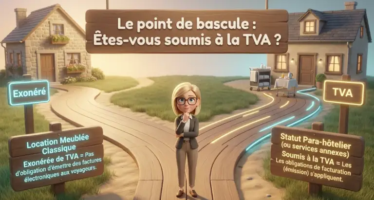facture électronique meublé de tourisme