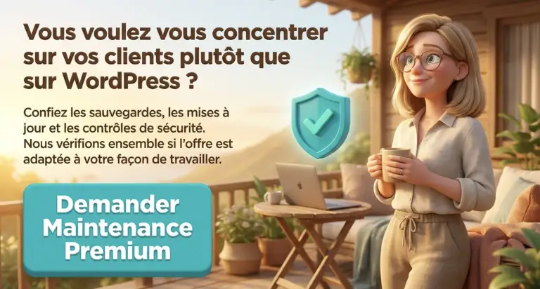 Déléguez la maintenance de votre site WordPress 7 confier la maintenance de son site WordPress