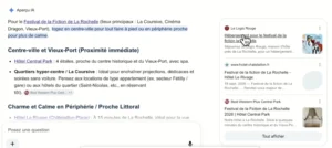 AI Overview Google gîte